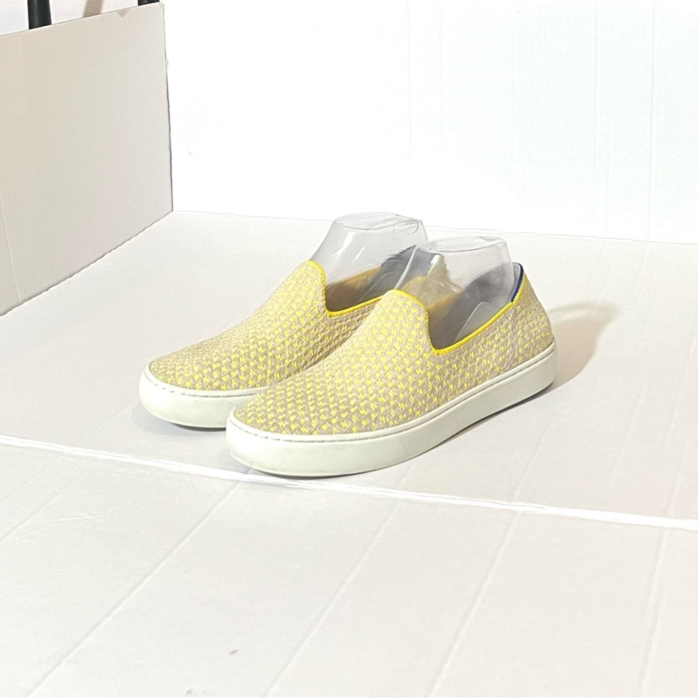Rothy’s Honeycomb Yellow Loafers
